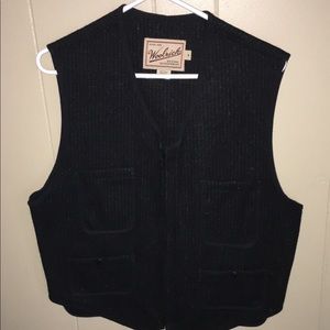 Men’s Woolrich Utility Work Vest Wool SZ: medium